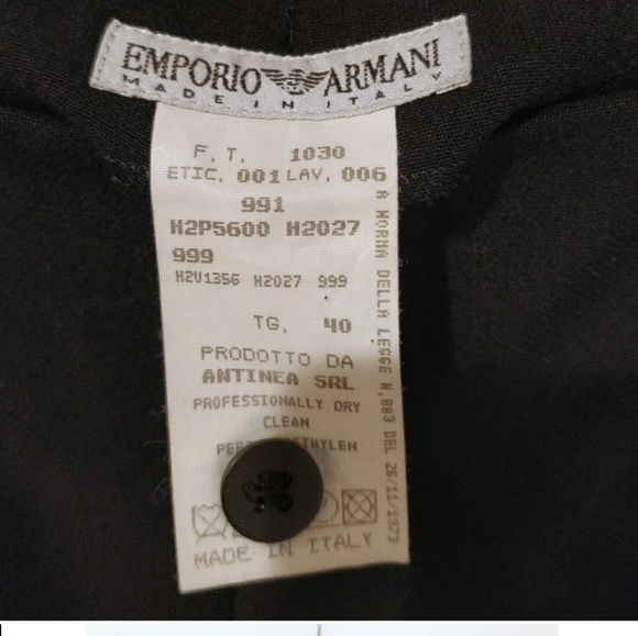 Emporio Armani Womens Trousers Pants Size 6 - Picture 11 of 11